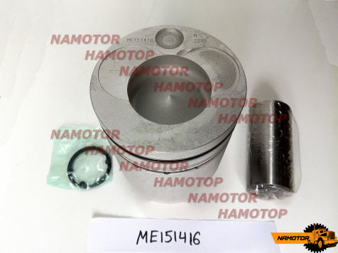 Поршень ДВС MITSUBISHI 6D24 (комп-кт 6шт) STD ME151416. ( ФК=69 мм). ALFIN/GAL
